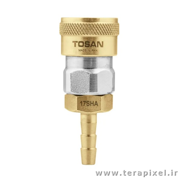 کوپلینگ مادگی شلنگ خور 1/4 اینچ توسن مدل Tosan T21-17SHA