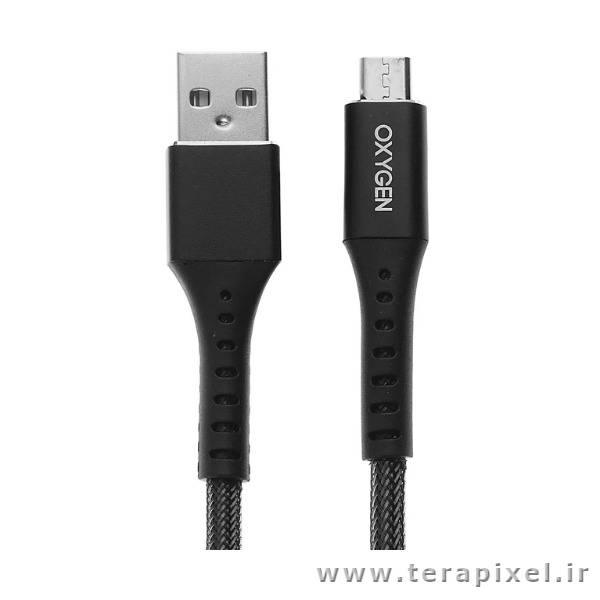 کابل شارژ USB به MicroUSB اکسیژن مدل Oxygen LX2 1m