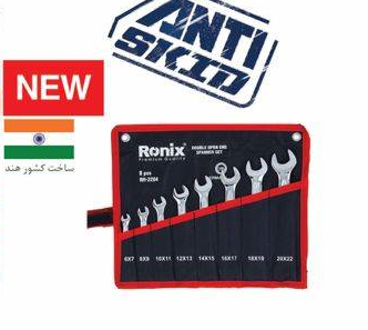 مجموعه 8 عددی آچار دو سر تخت رونیکس مدل Ronix RH-2204