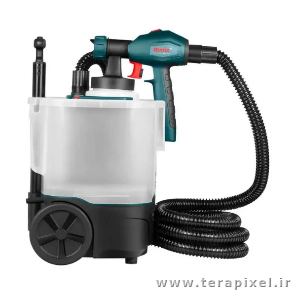 پیستوله برقی 750 وات به همراه چرخ دستی رونیکس مدل Ronix 1375T