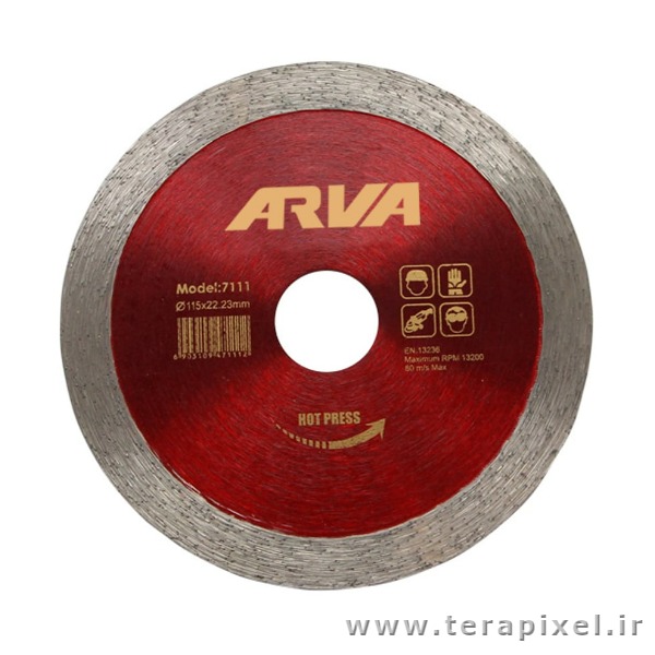 صفحه سرامیک بر 115 میلیمتری آروا مدل Arva 7111