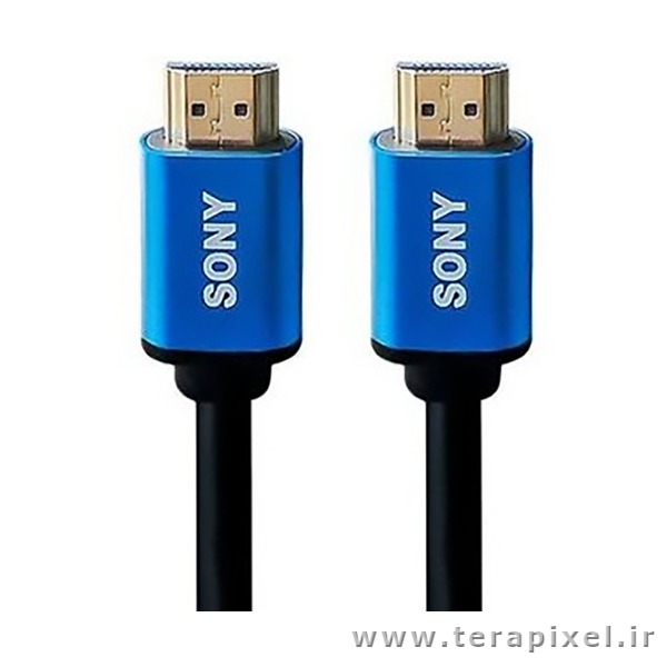 کابل HDMI سونی کانکتور فلزی مدل SONY 4K 3m Cable
