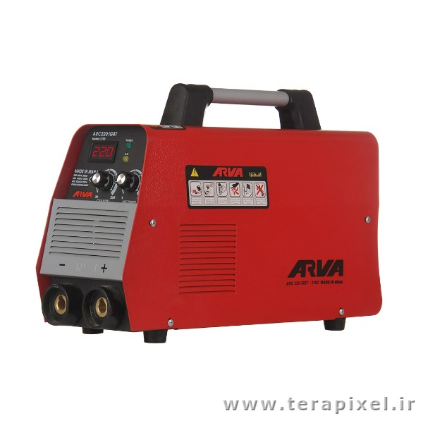 اینورتر جوشکاری ۲۲۰ آمپر IGBT آروا مدل Arva 2102