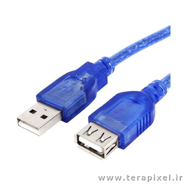 کابل افزایش طول USB به USB تسکو TSCO TC 04 طول یک و نیم متر