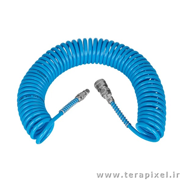 شلنگ فنری 5 متری توسن مدل Tosan T19-P5X8-5M